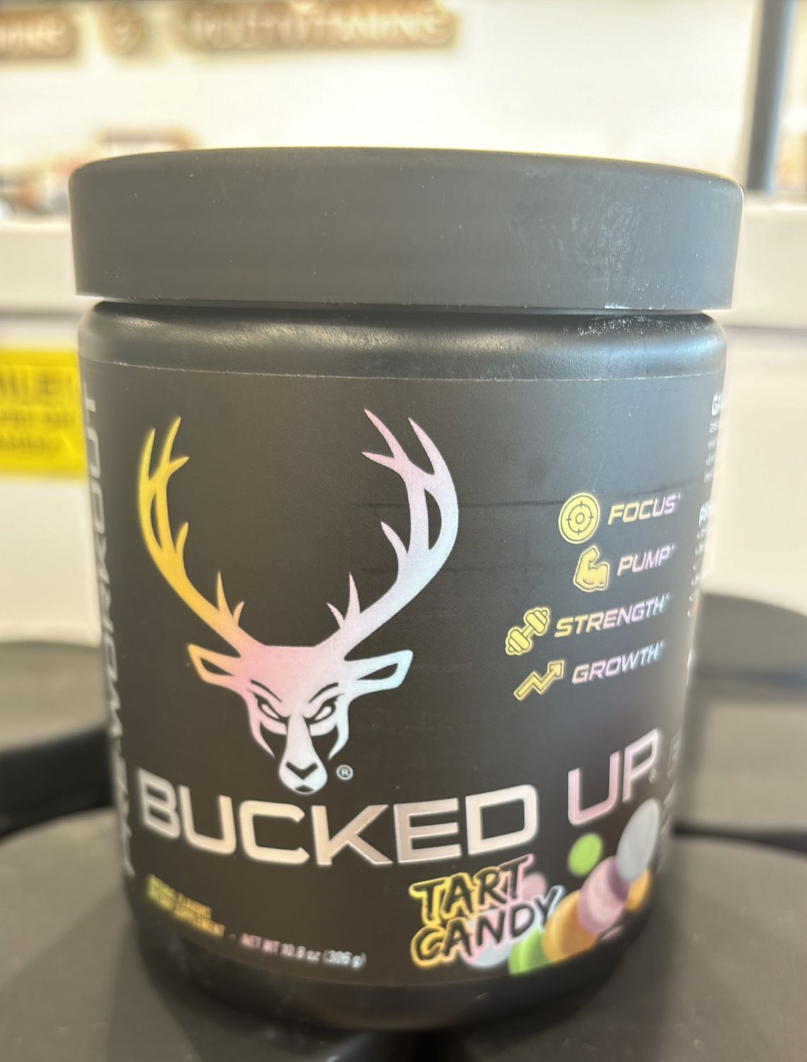 Bucked Up Pre-Workout Tart Candy