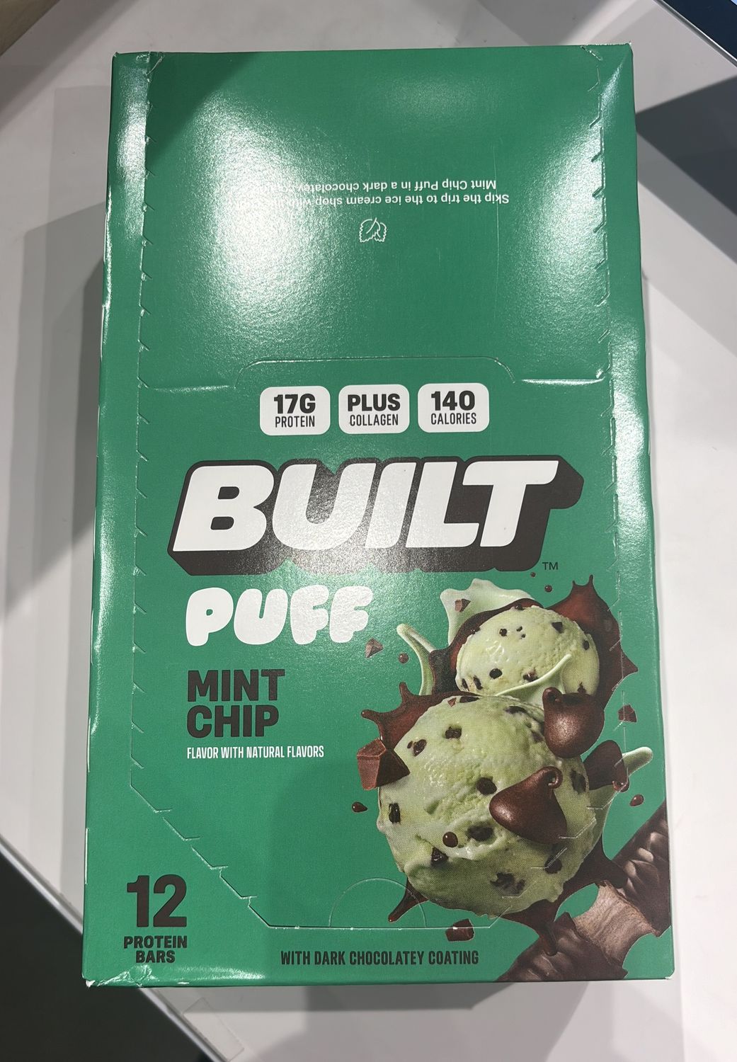 Built Bar Mint Chip Case