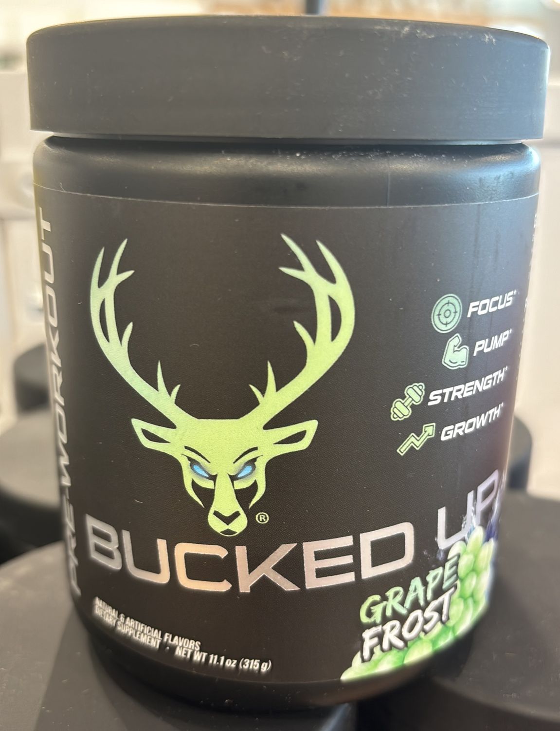 Bucked Up Pre-workout Grape Frost 