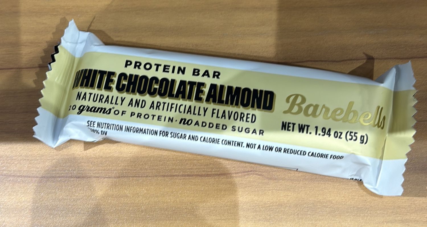 Barebells White Chocolate almond bar