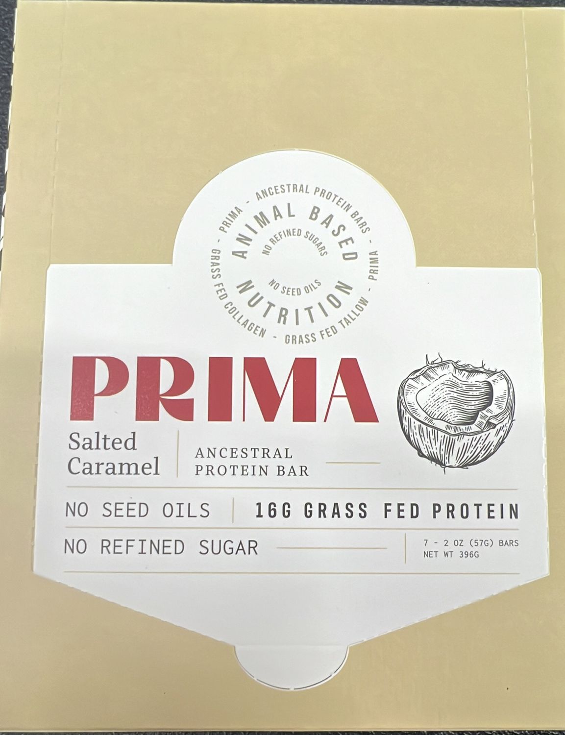 Ancestral Prima Salted Caramel box
