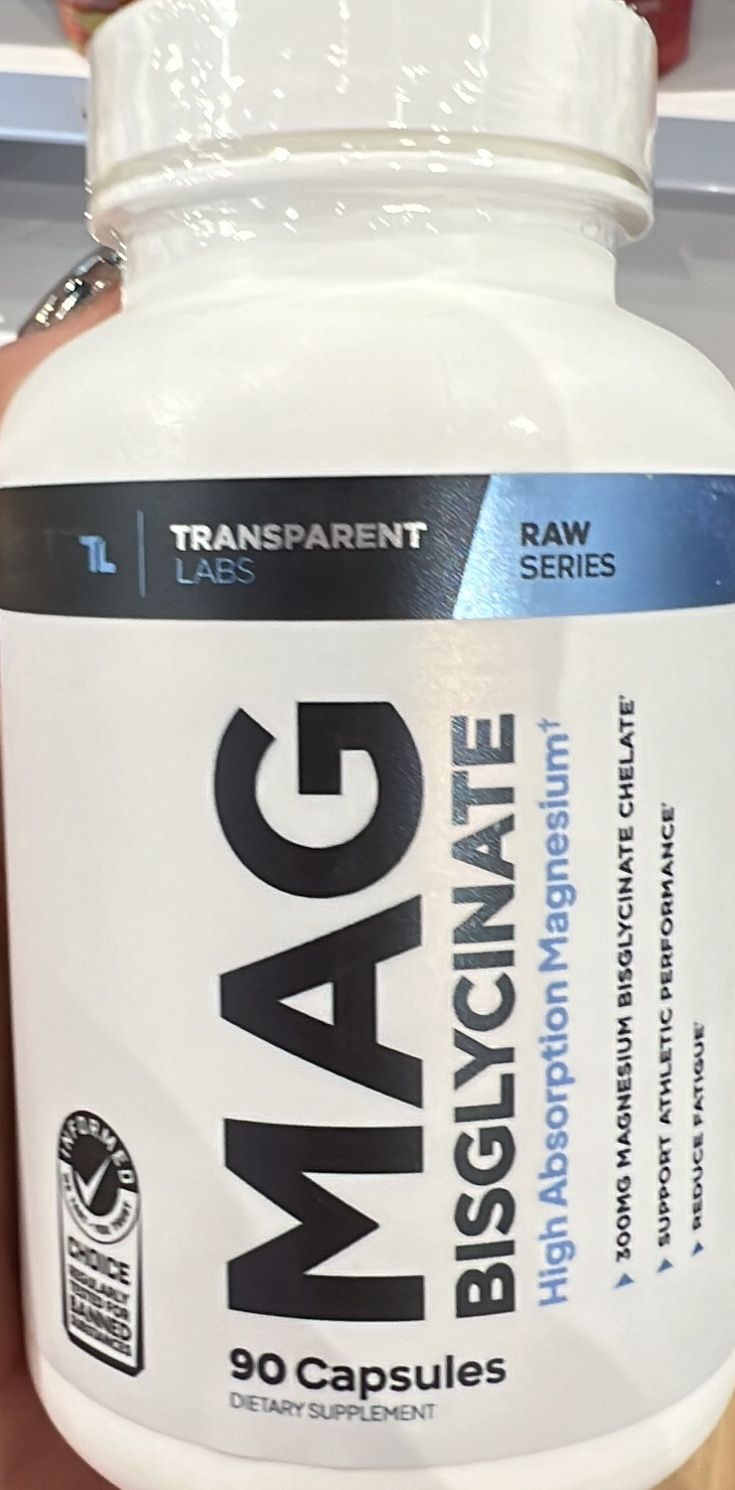 transparent labs mag bisglycinate