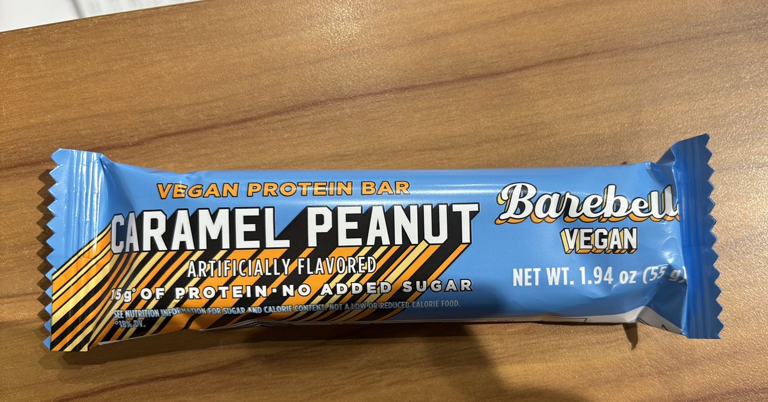 Barebells Vegan Caramel Peanut Single