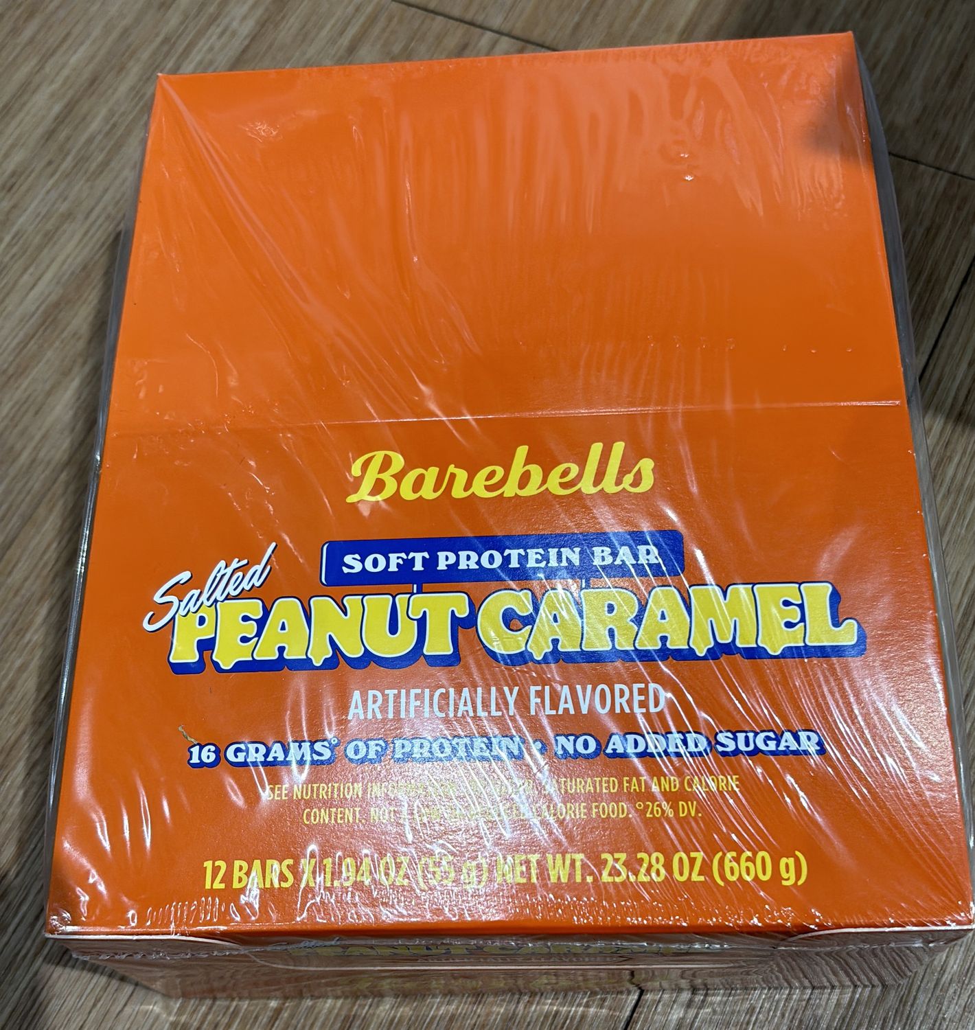 Barebells Salted Peanut Caramel Case