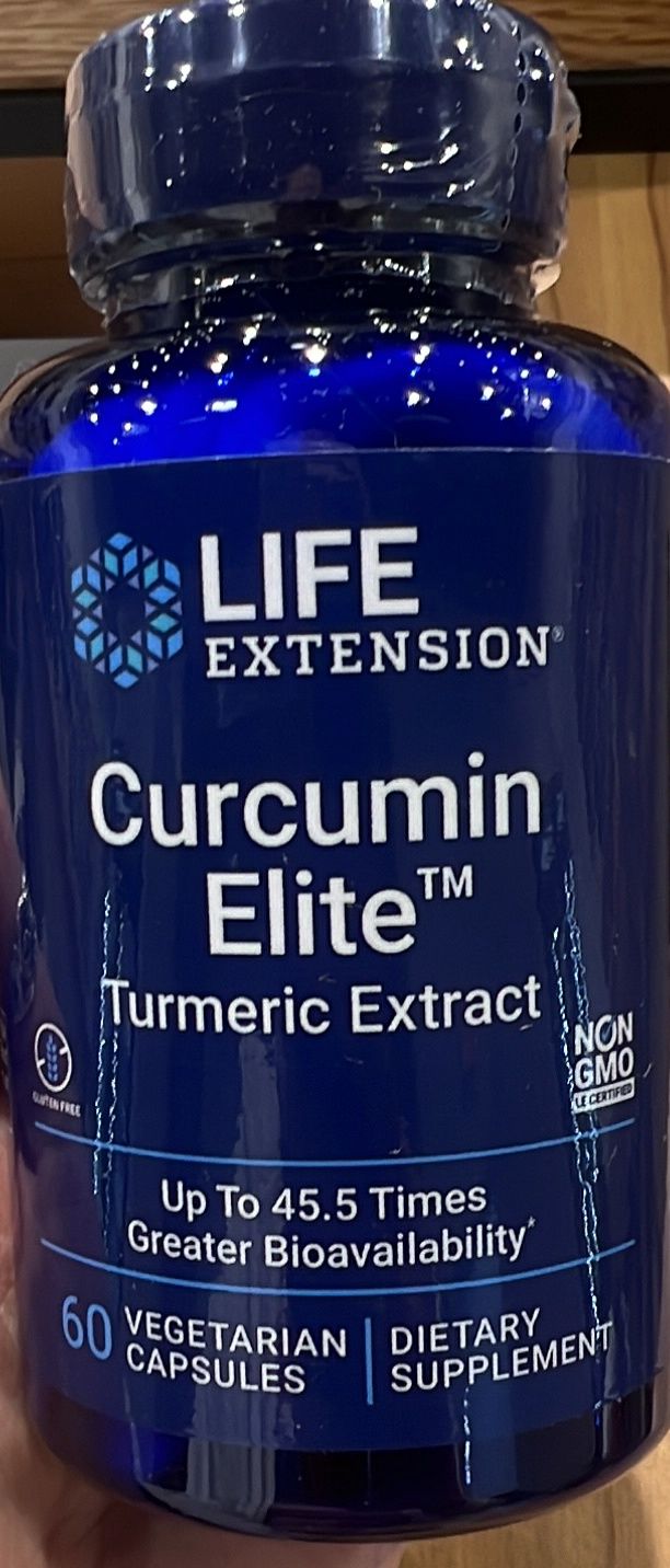 life extension curcumin elite 60 caps