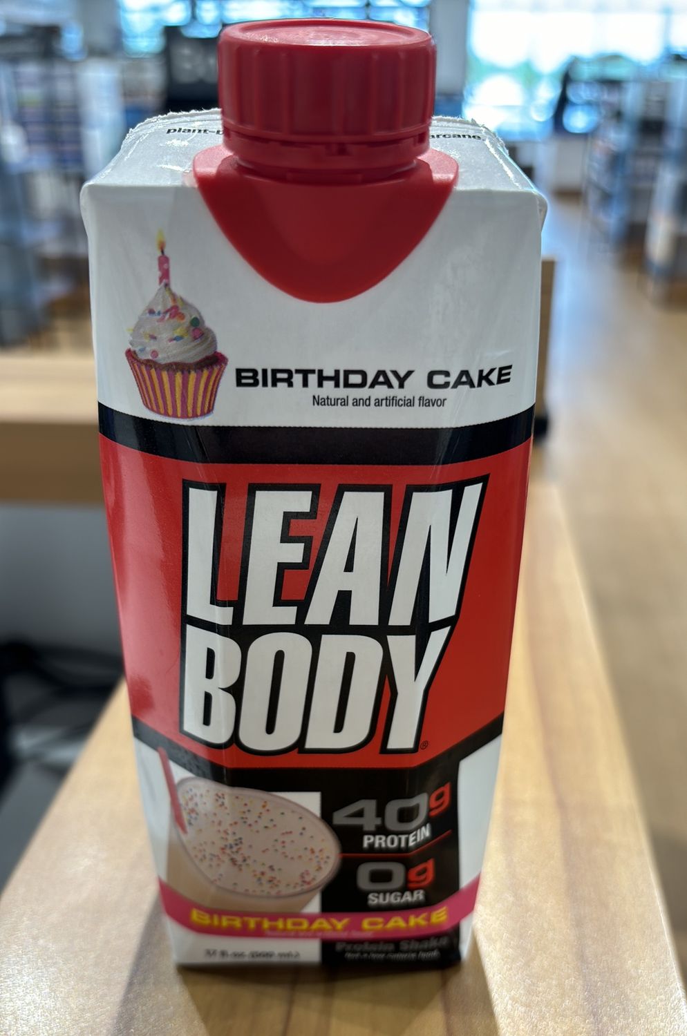 Lean Body Birthday Cake Single
