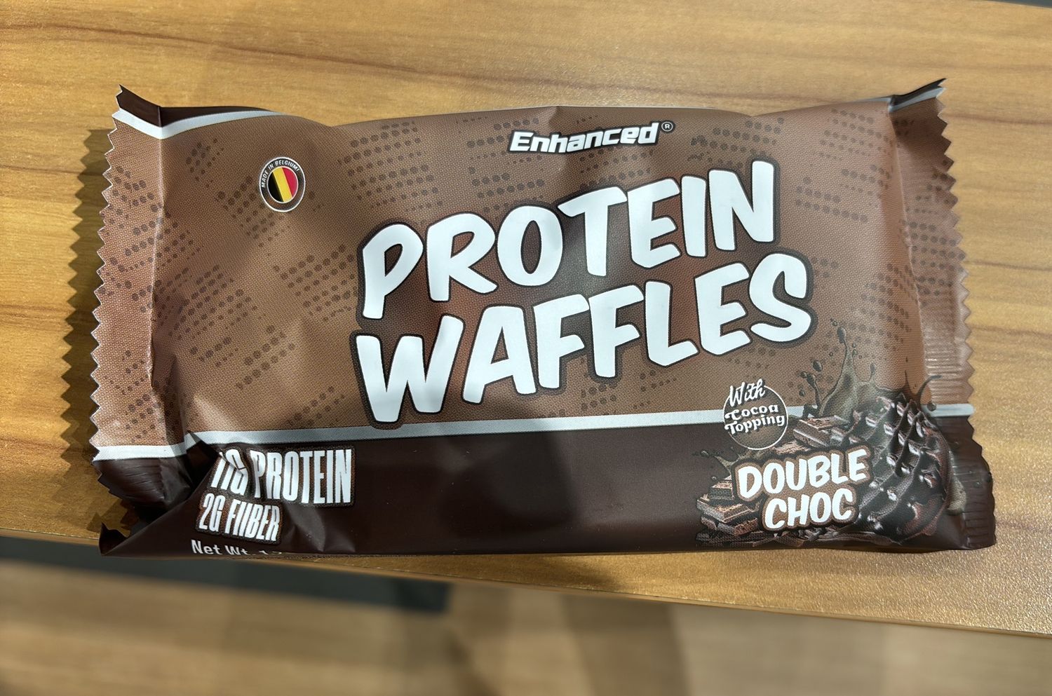 Enhanced Protein Waffle Double Choc 