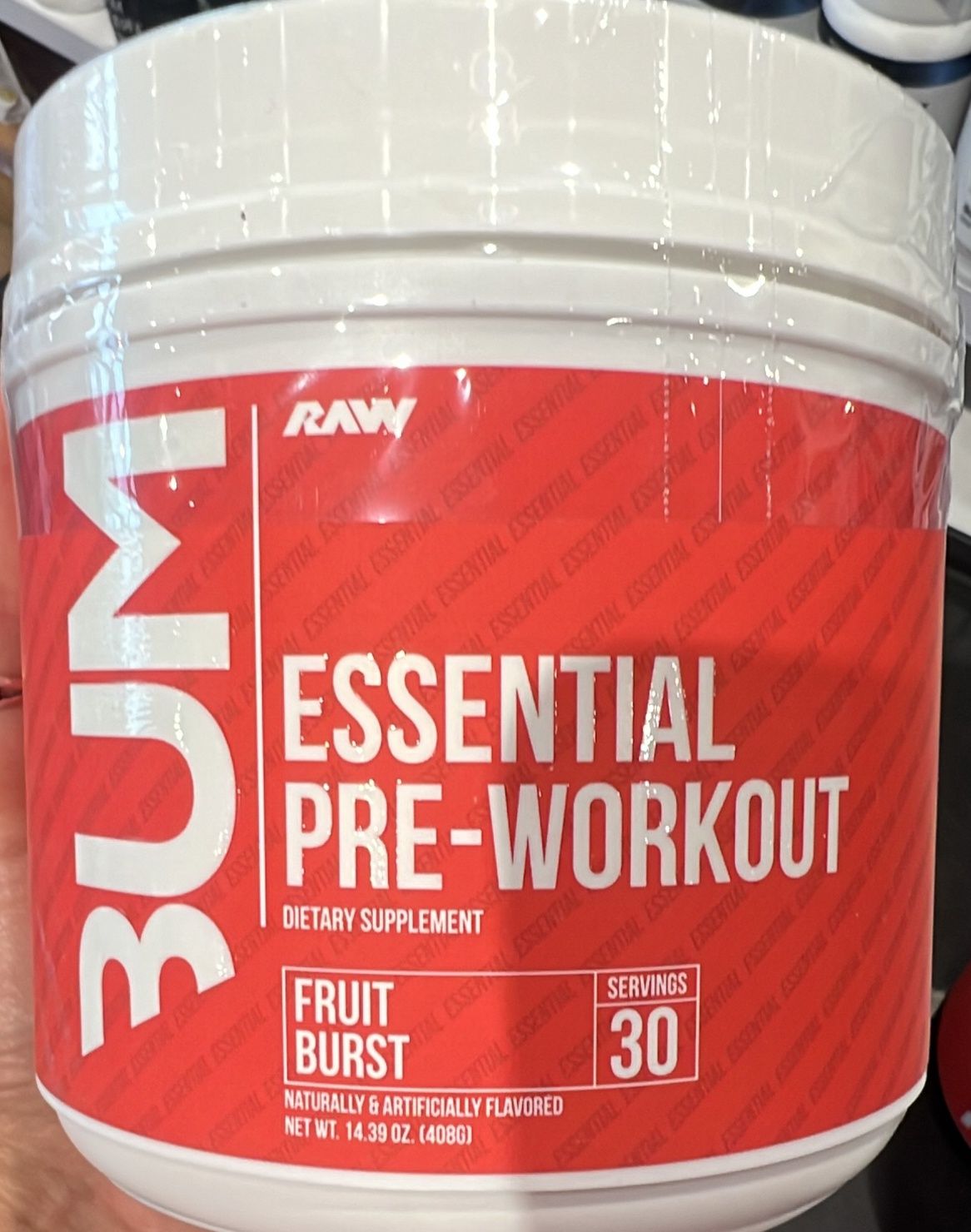 bum essential fruit burst pre workout