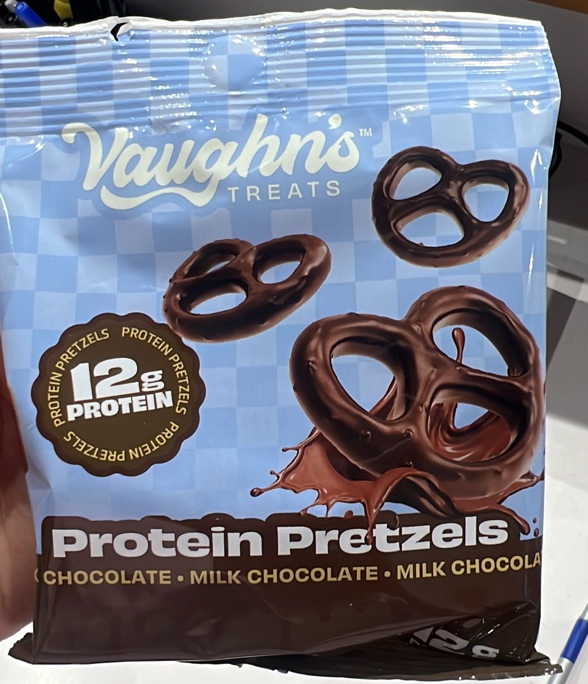 vaughn protein pretzels single