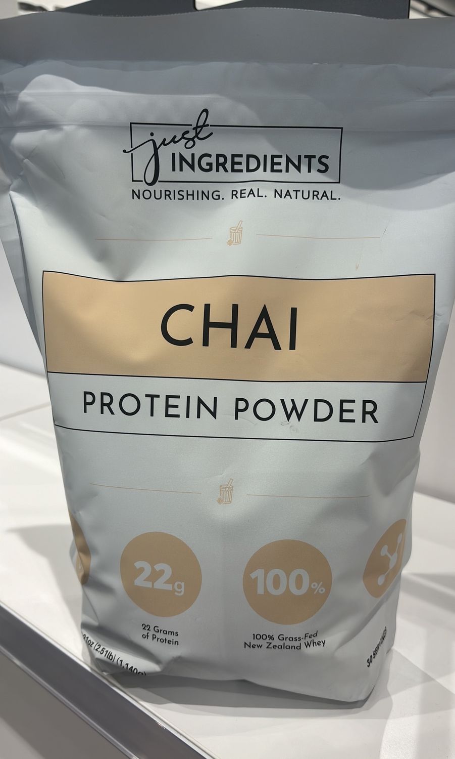 Just Ingredients Chai Protein