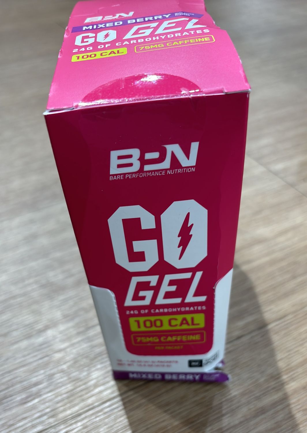 BPN Go Gel Mixed Berry Case 75mg caf