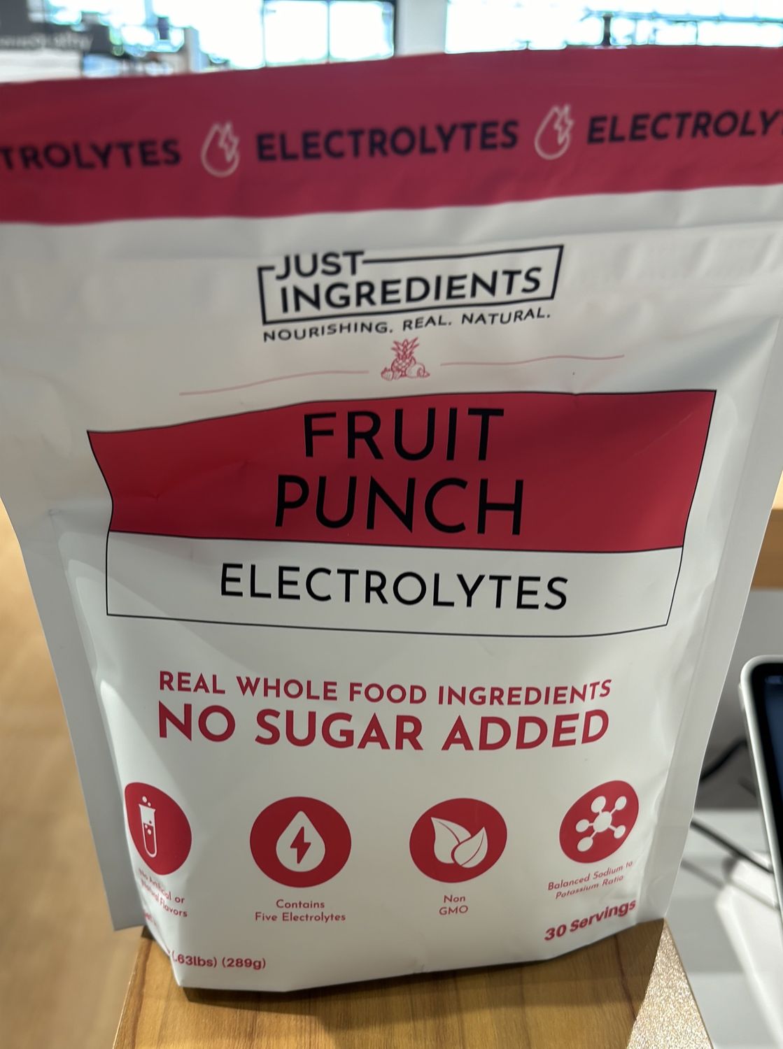 Just Ingredients Fruit Punch Electrolytes