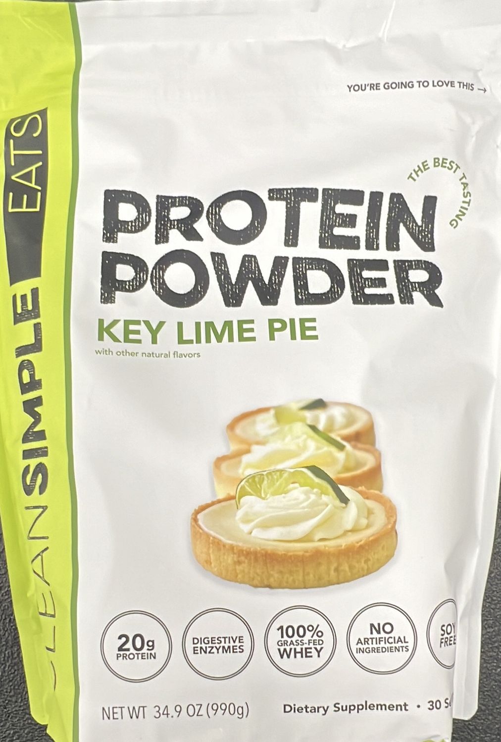 clean simple eats keylime pie protein powder 