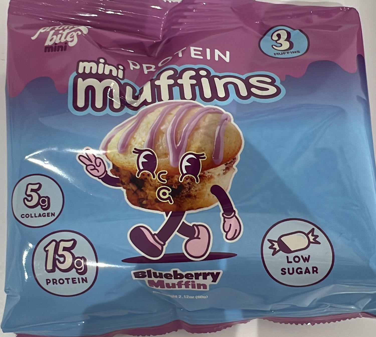 prime bite mini muffin blueberry