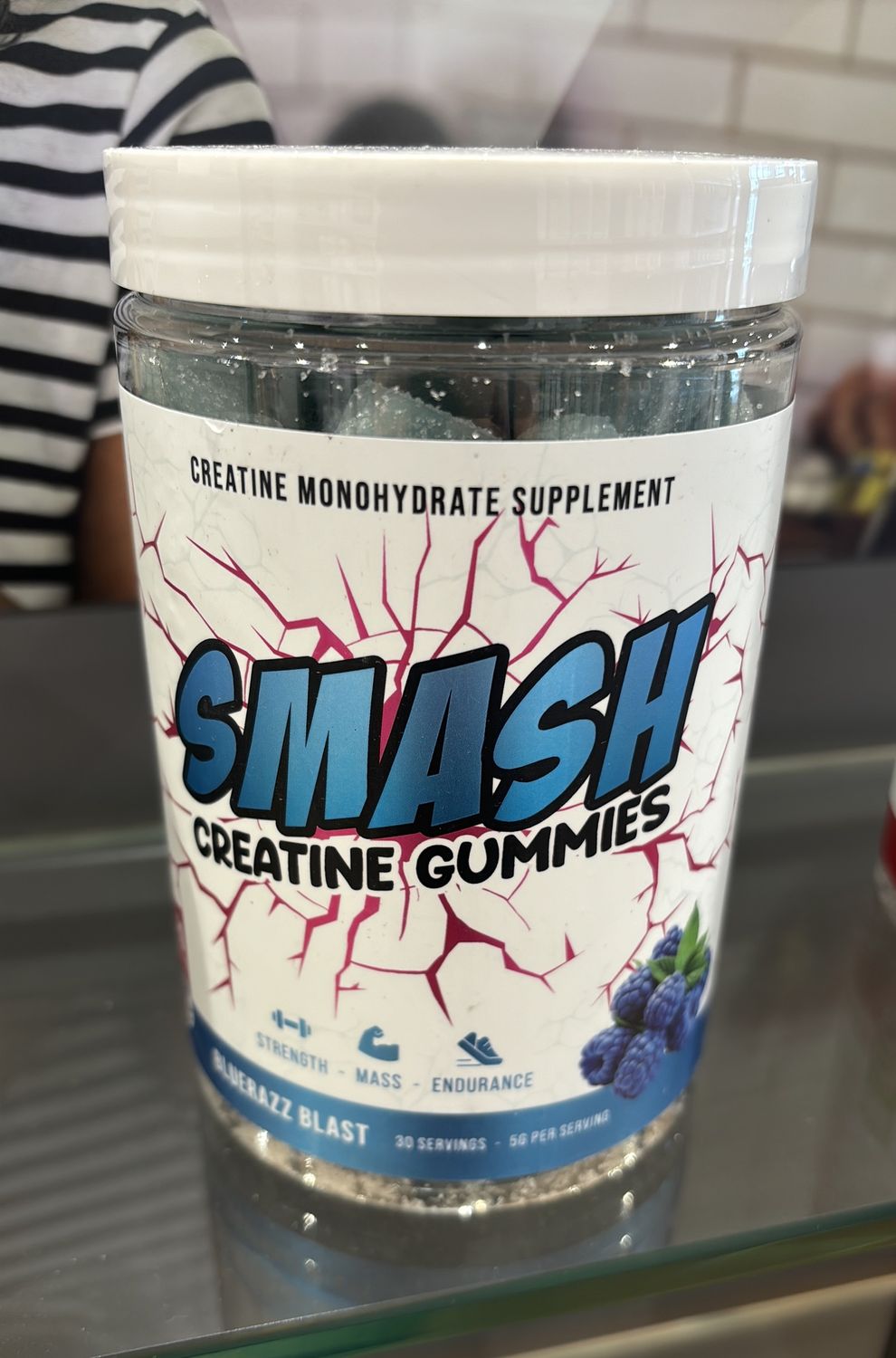 Smash Gummies Blue Raspberry