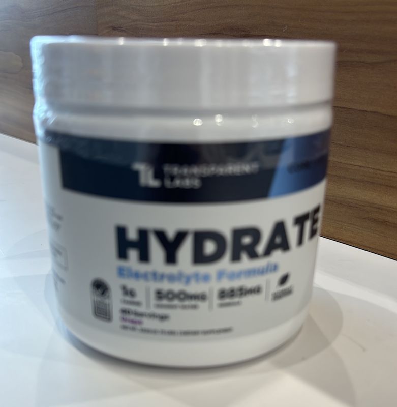 Transparent Labs Hydrate Grape