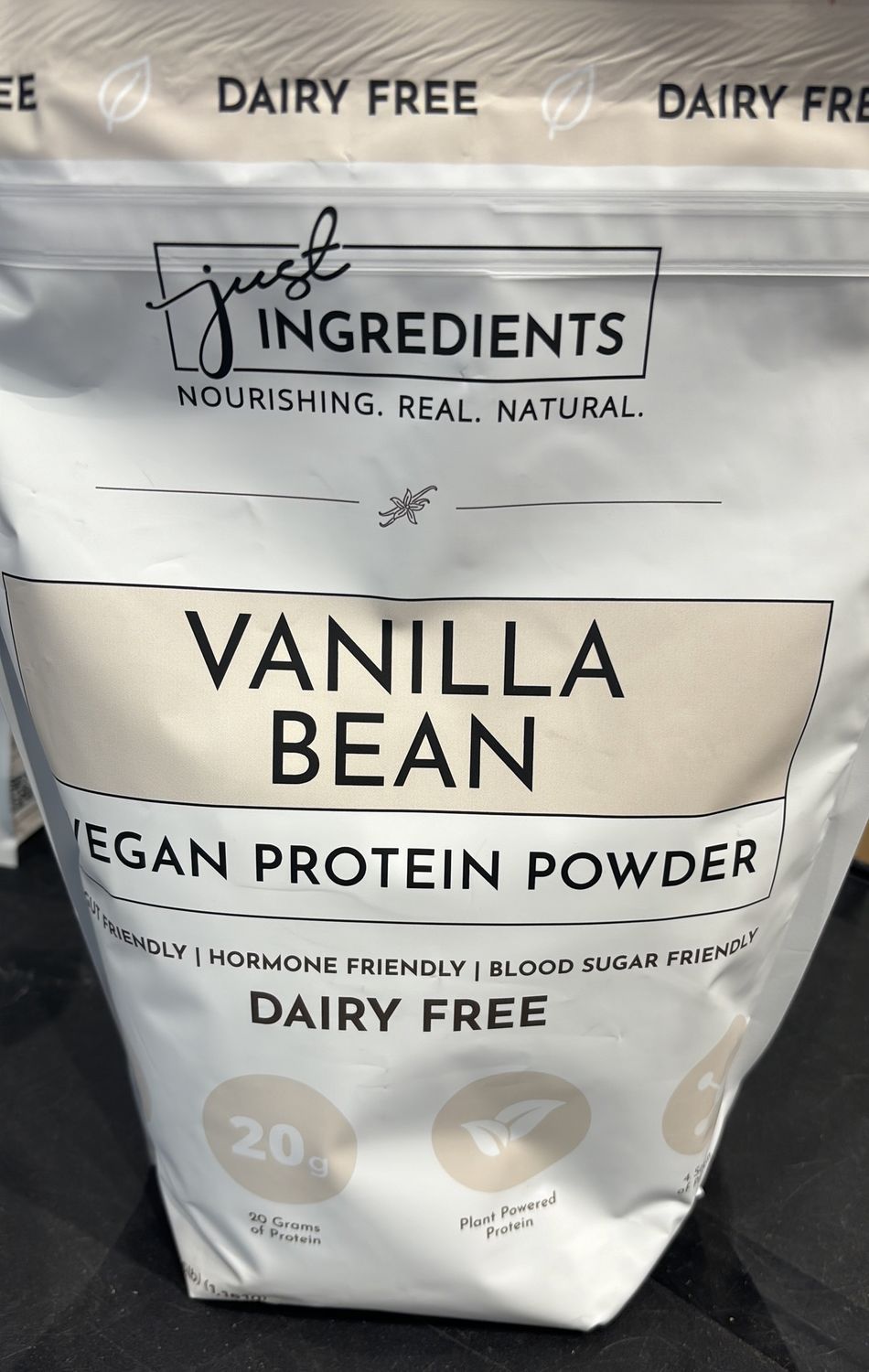 Just Ingredients Dairy Free Vanilla Bean