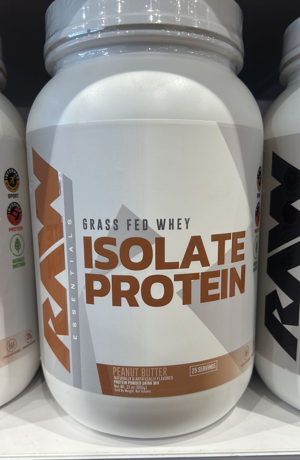RAW grass fed whey Peanut Butter