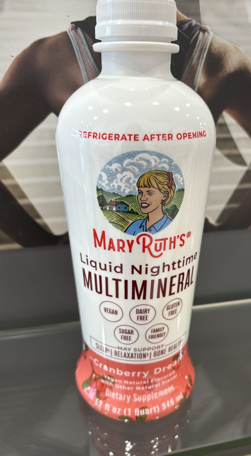 MaryRuth Liquid Nighttime Mineral Cranberry