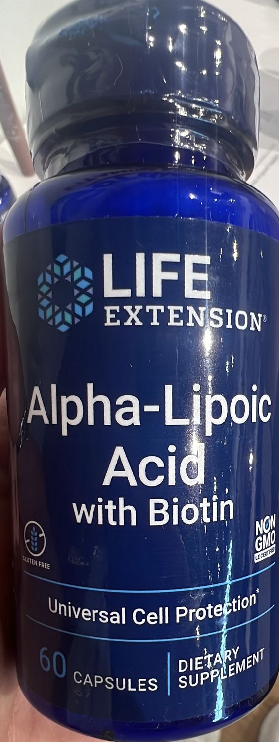 alpha lipoic acid with biotin 