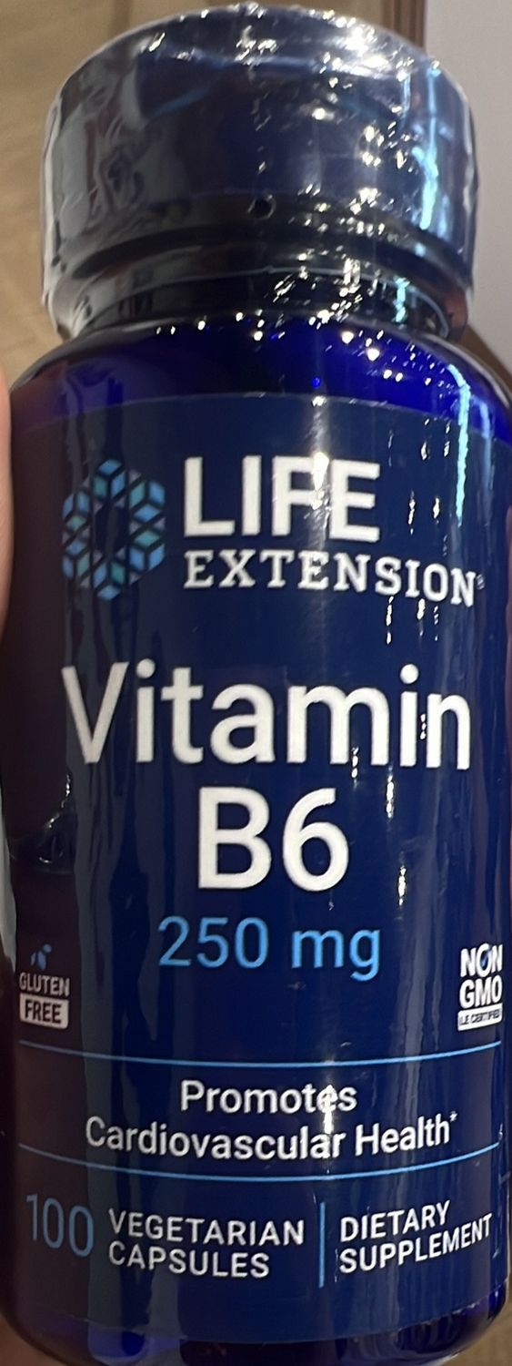 life extension b6 250mg