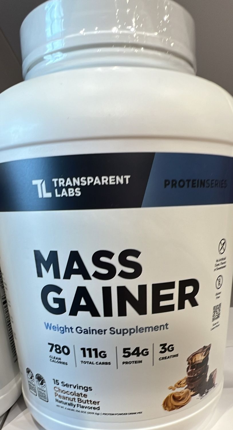 transparent labs mass gainer chocolate peanut butter