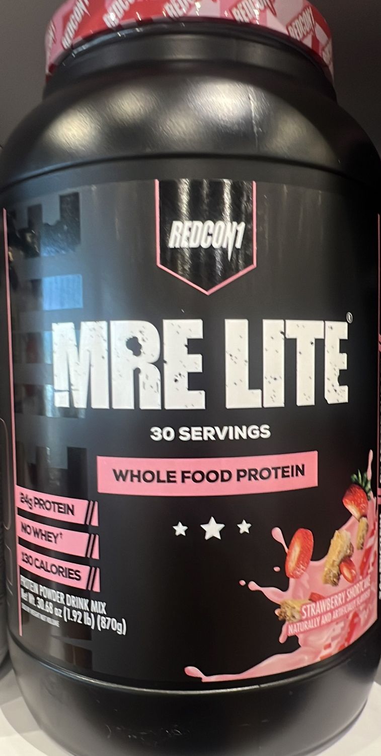 MRE lite strawberry shoetcake protein 