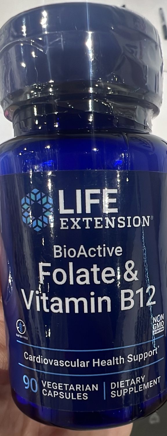 life extension folate &amp; b12