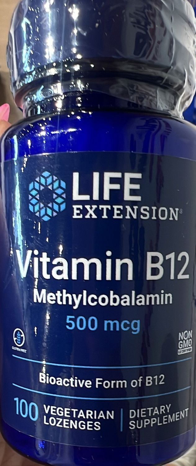life extension b12 500mcg
