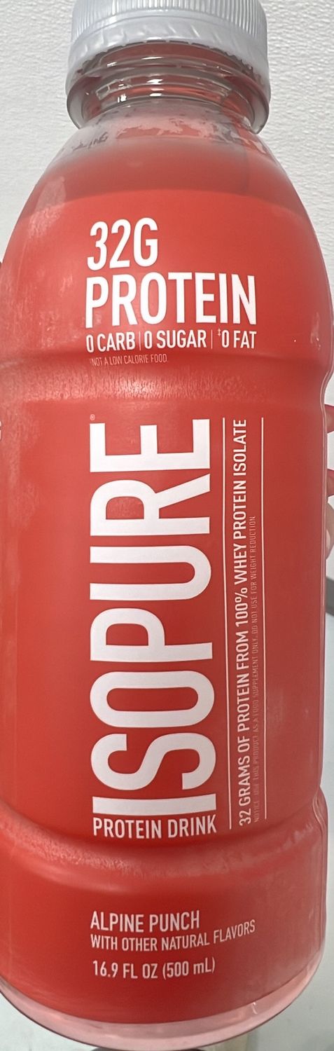 isopure apline punch 