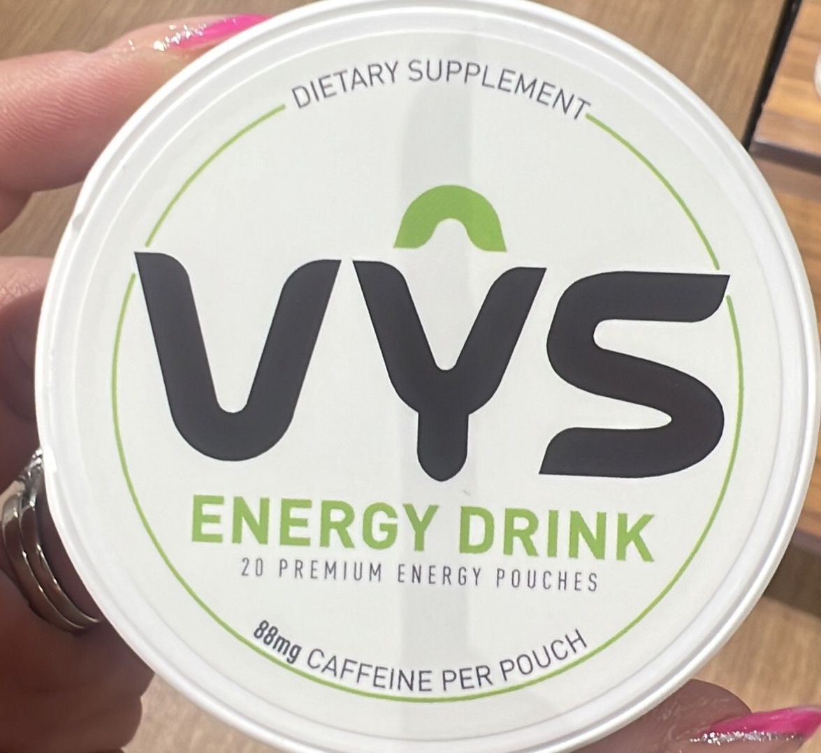vys energy drink pouch