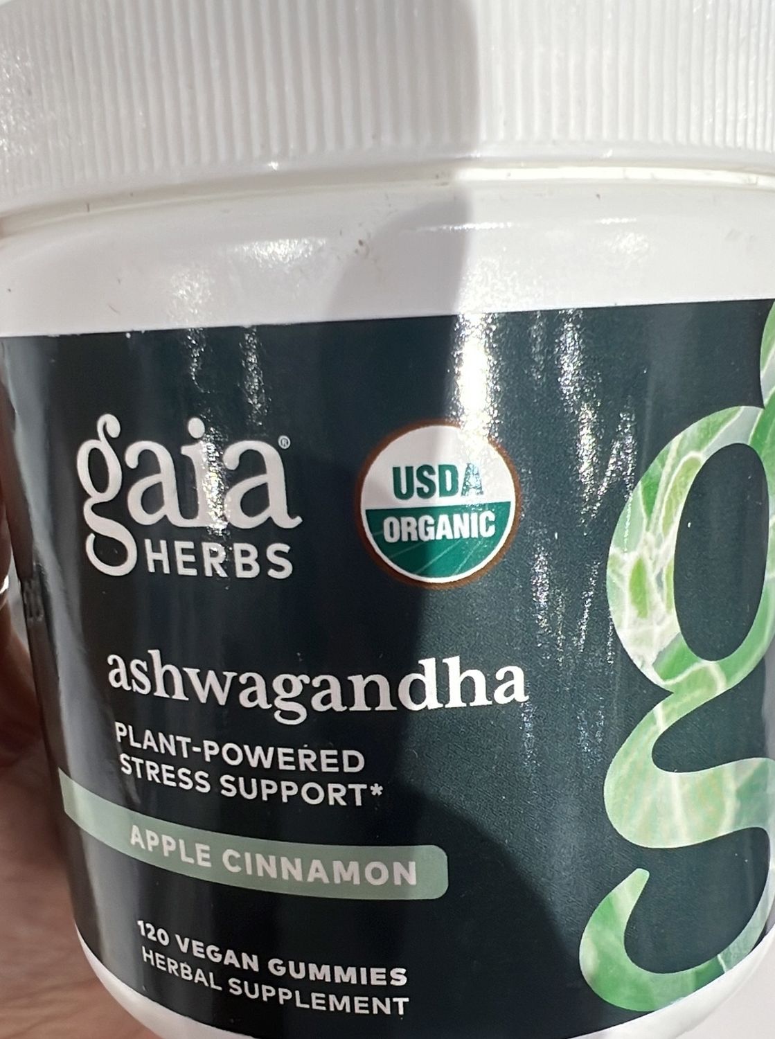 gaia ashwagandha gummies 120 count