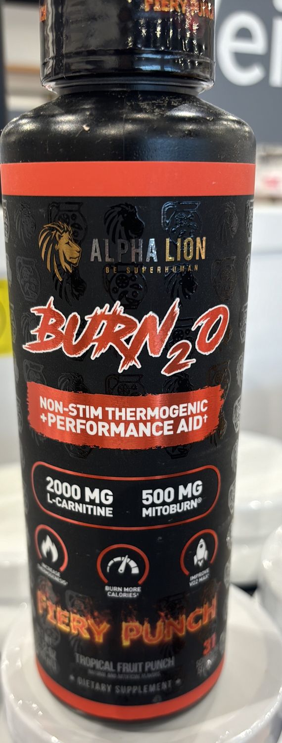 Alpha Lion Burn2O Fiery Punch