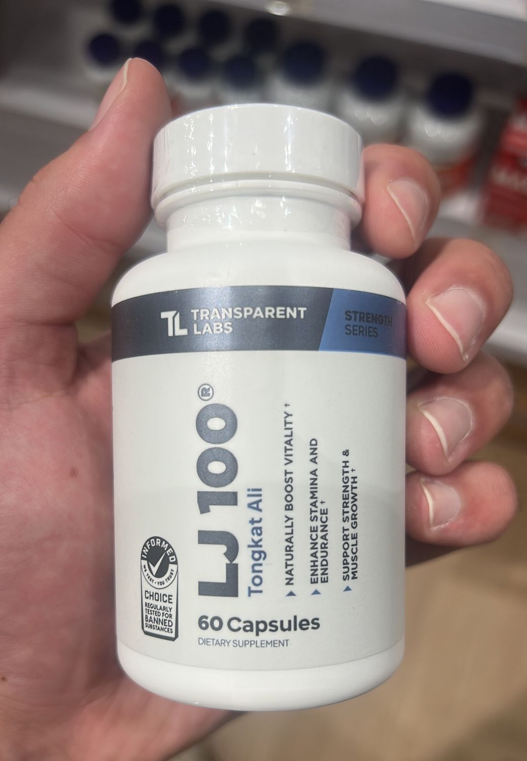 transparent labs Tonkat Ali (LJ100)