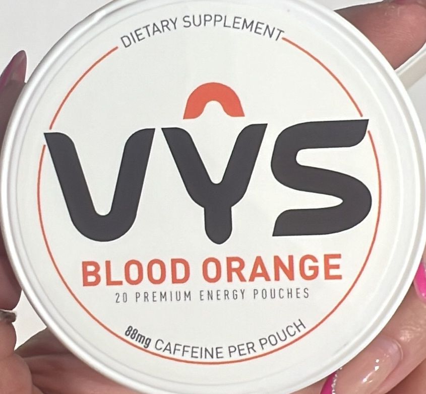 vys blood orange pouches