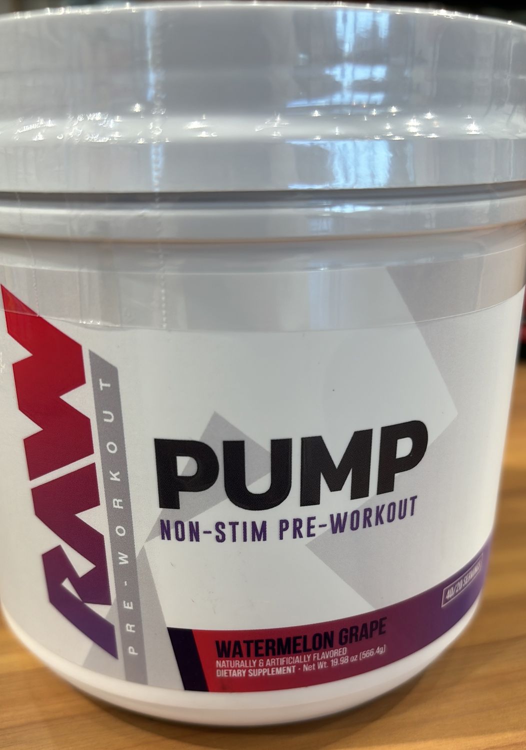 Raw Pump Non Stim Watermelon Grape
