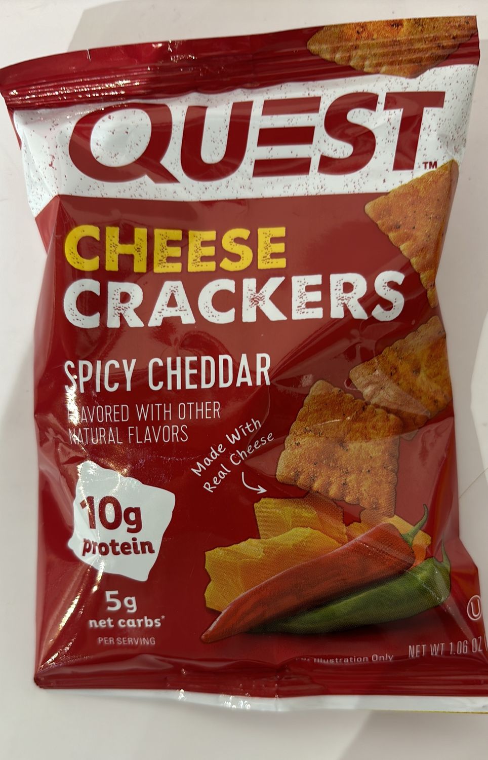 quest Spicy cheddar single