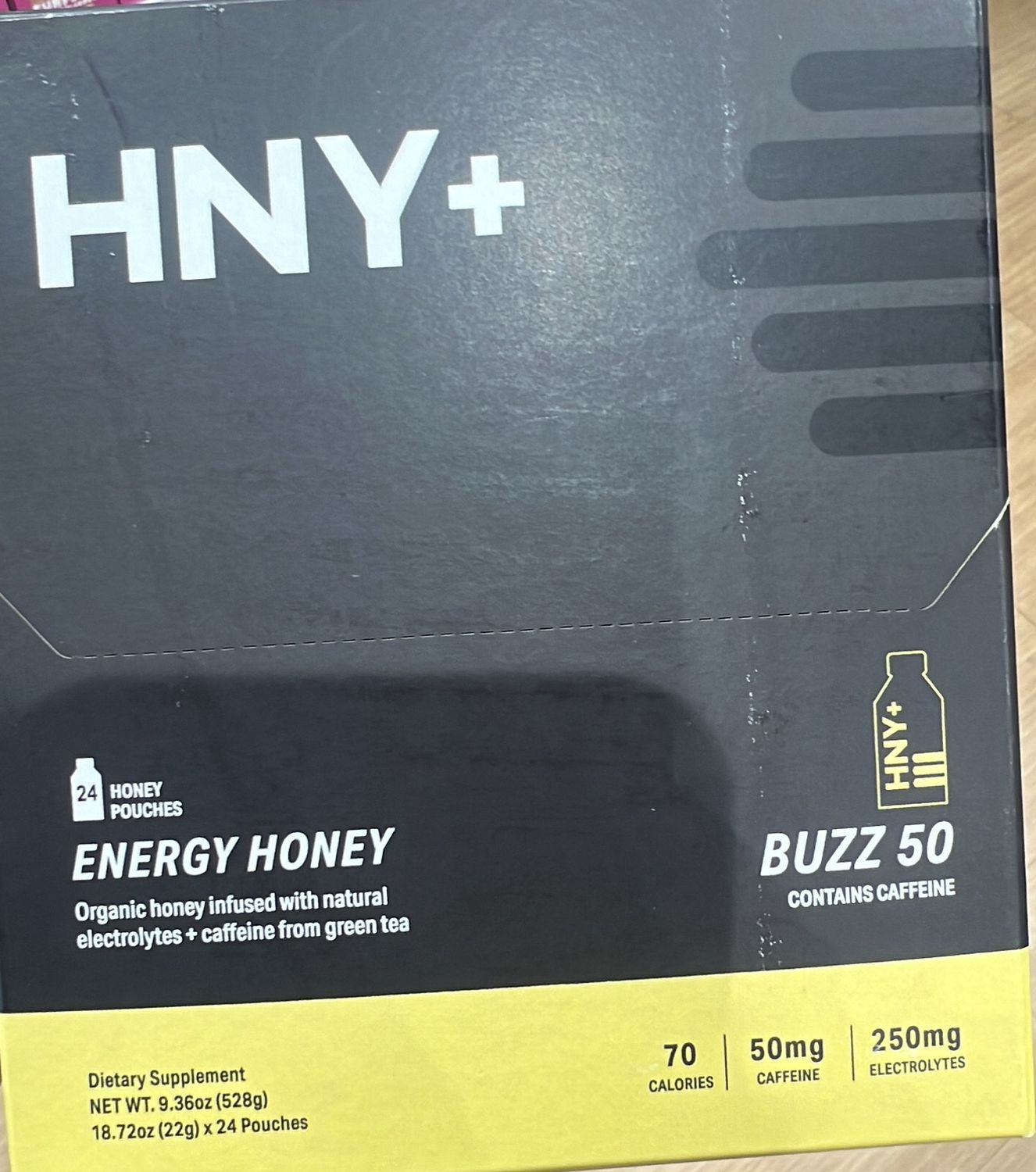 hny+ 50mg caffeine 24 pack 