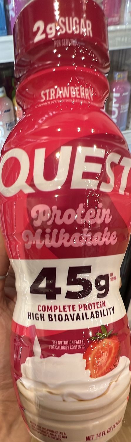 quest strawberry milkshake single 