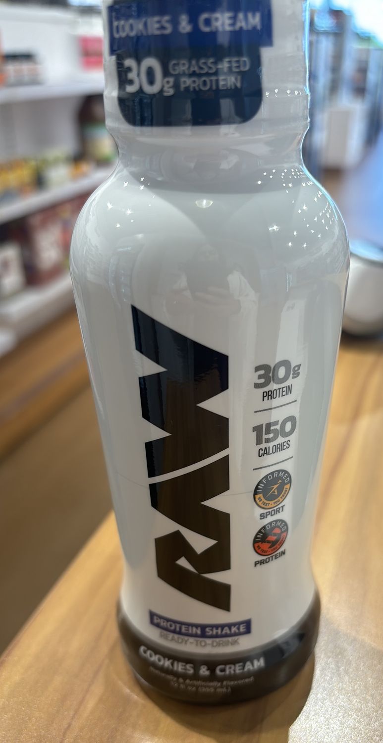 Raw RTD Cookies &amp; Cream Single