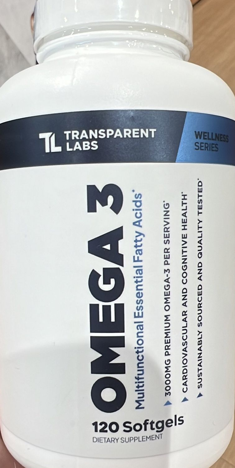 Transparent Labs Omega 3