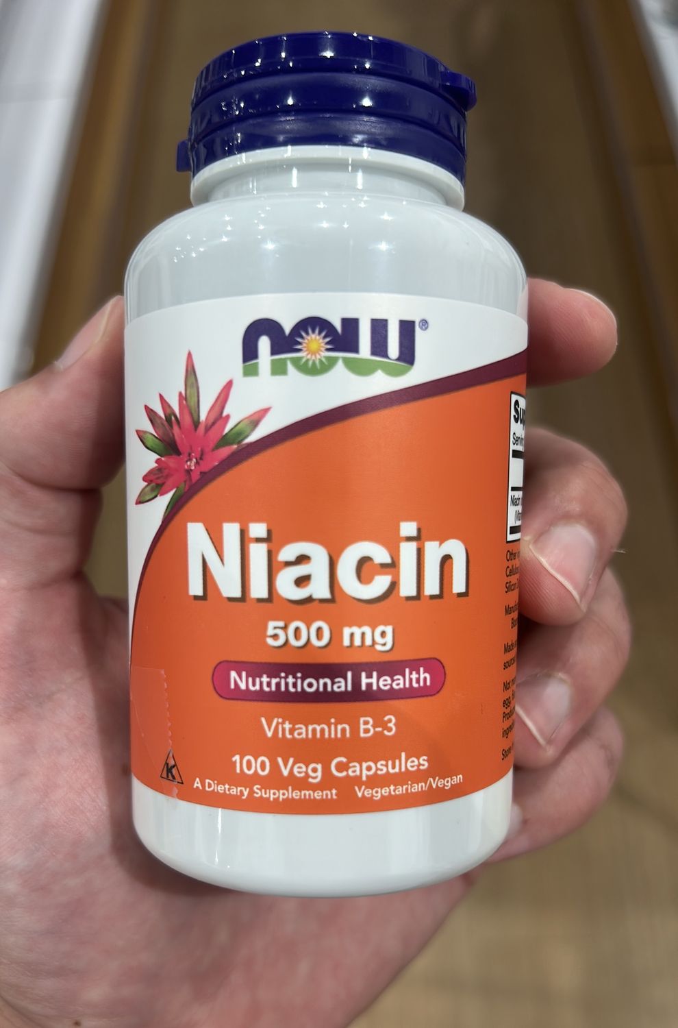 NOW Niacin 500mg
