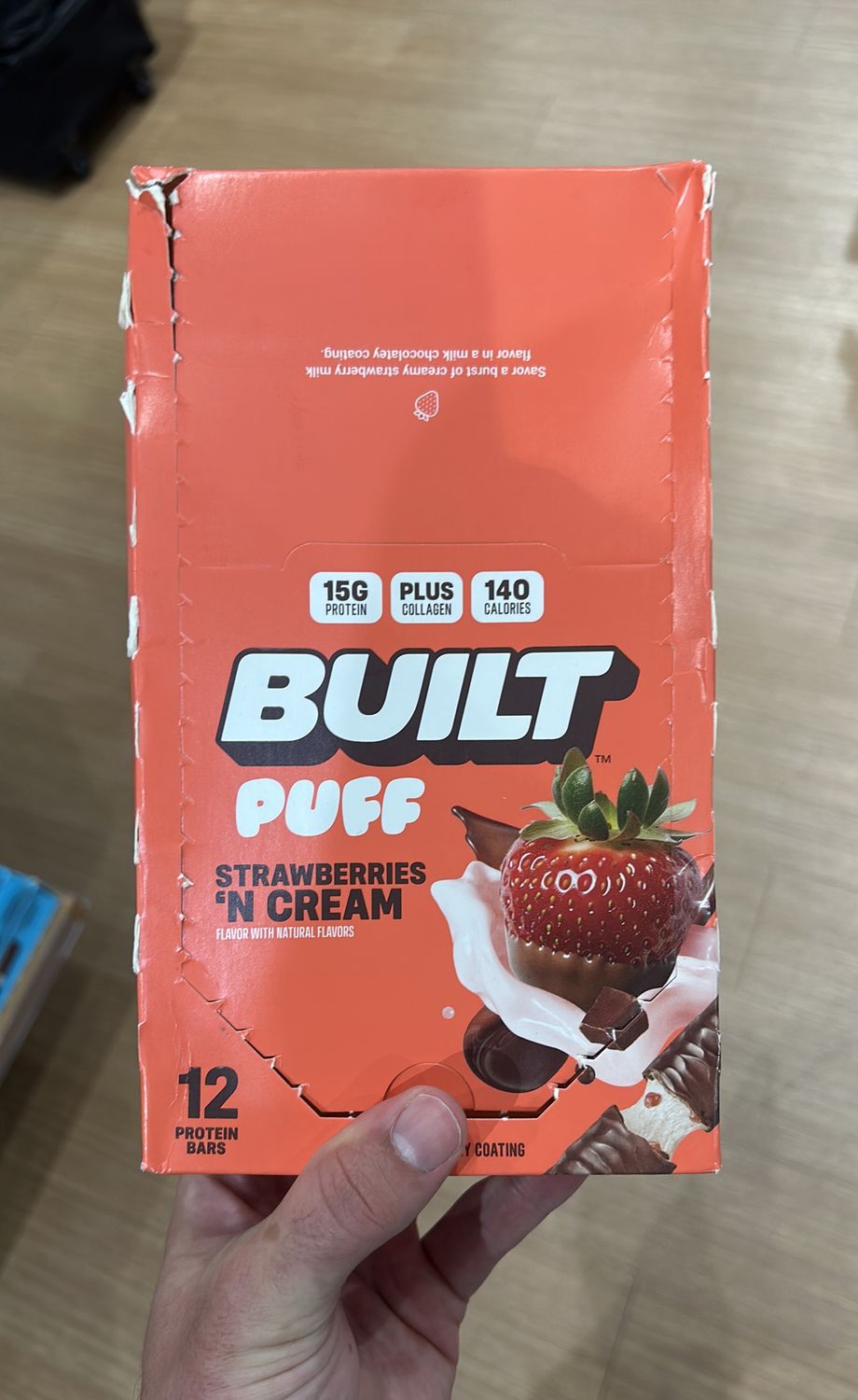 built bars strawberry (case)