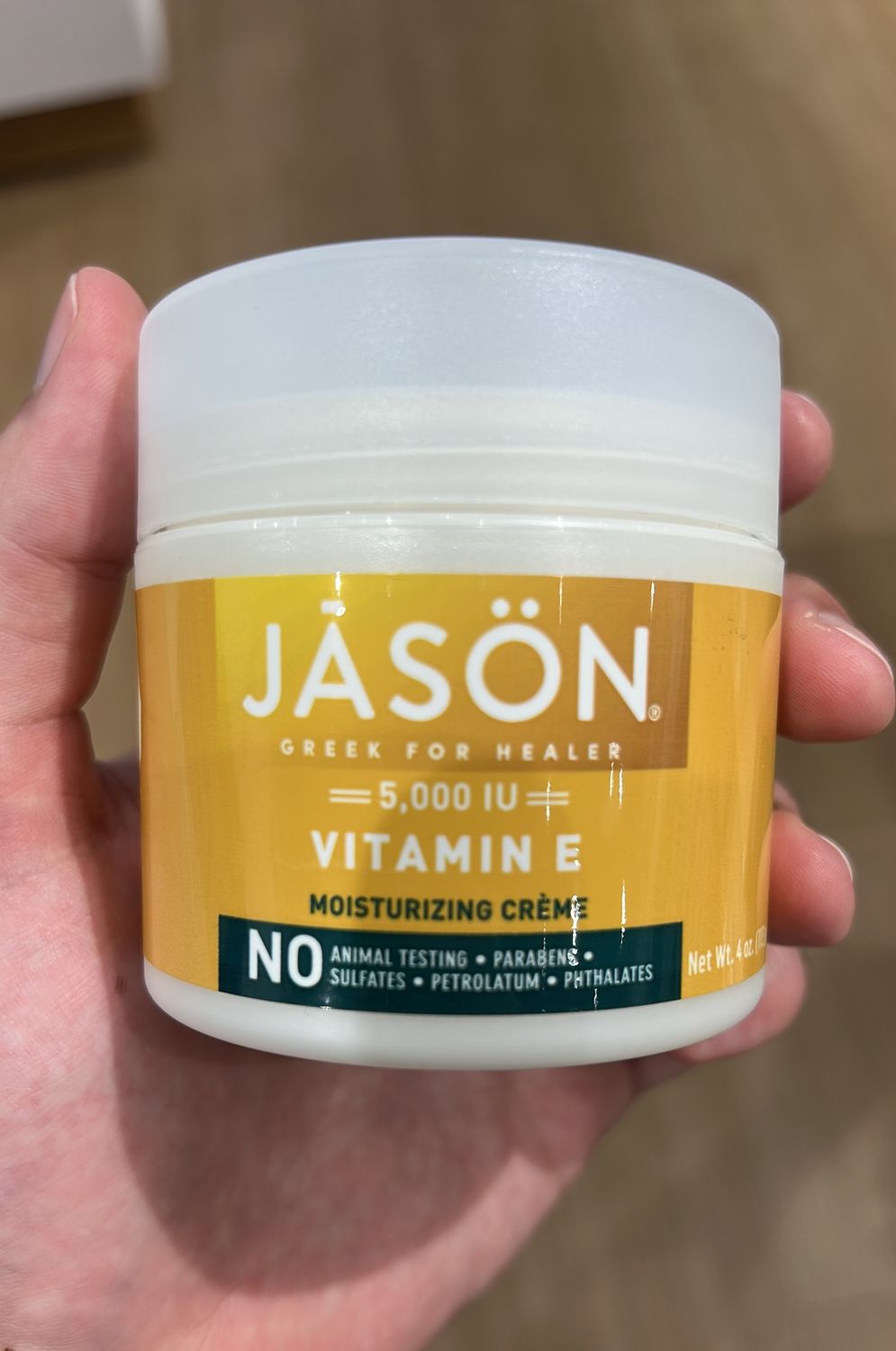 Jason 5000 IU vitamin E cream