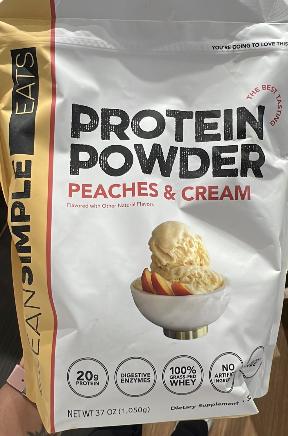 CSE peaches cream protein