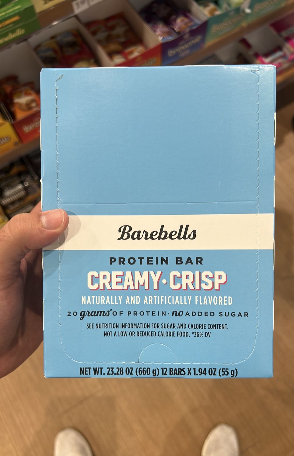 barebells creamy crisp (case)