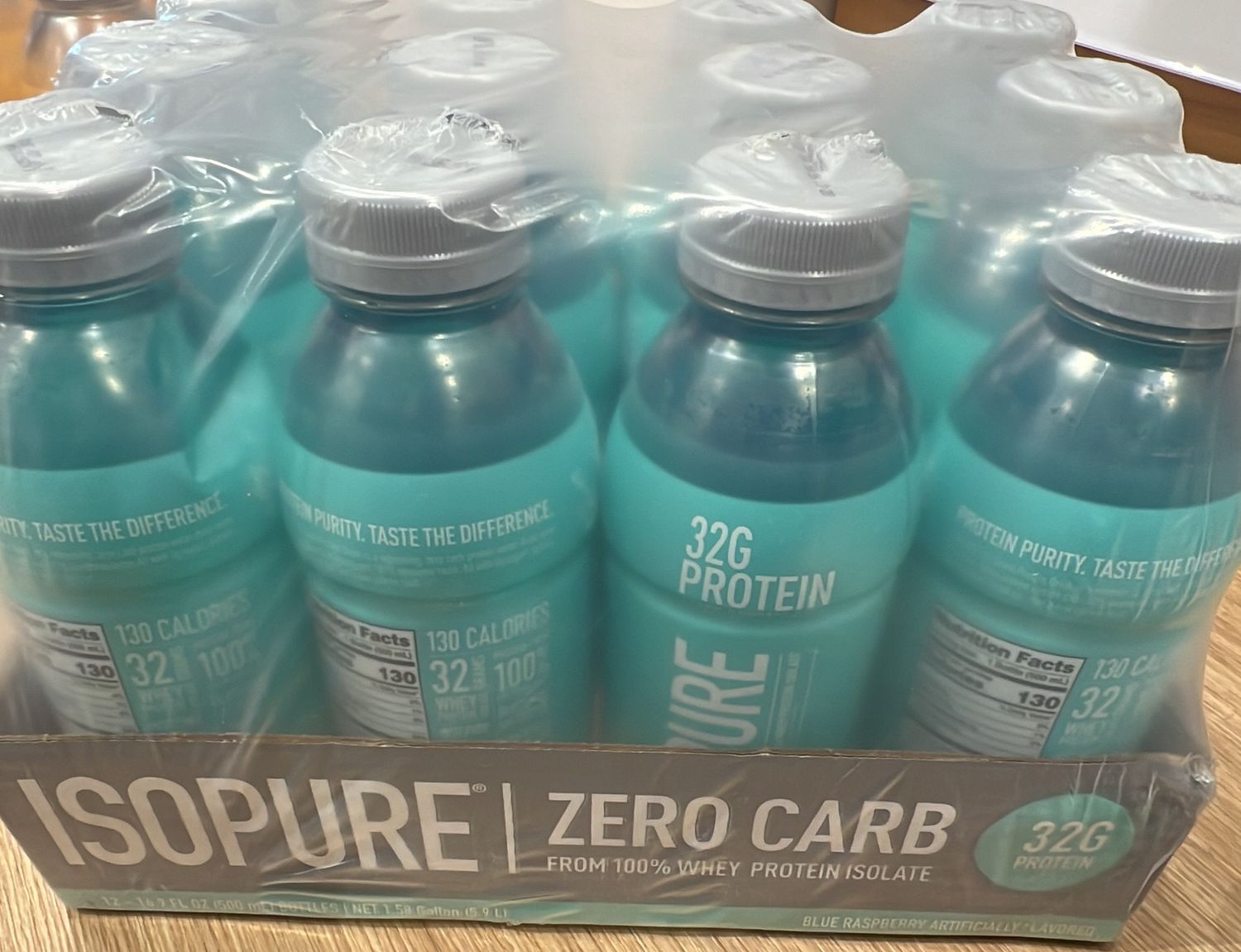 isopure blue raspberry 