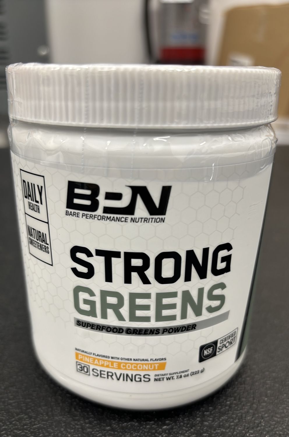 BPN Strong Greens Pineapple Coconut 