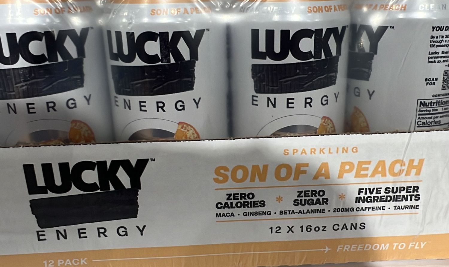 Lucky Energy Son of a Peach case 