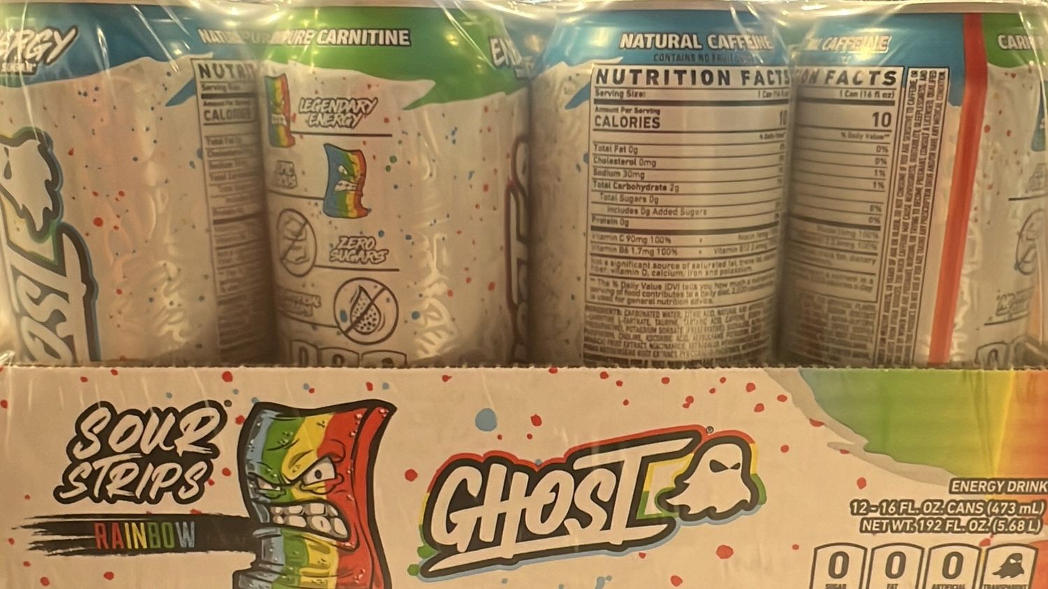 ghost sour strips case